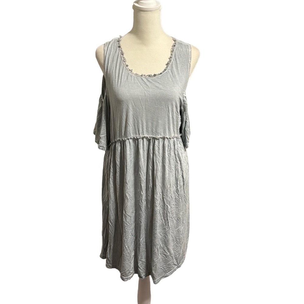 UMGEE peasant cold shoulder tunic sundress